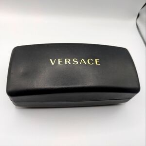 Versace black sunglasses case. 